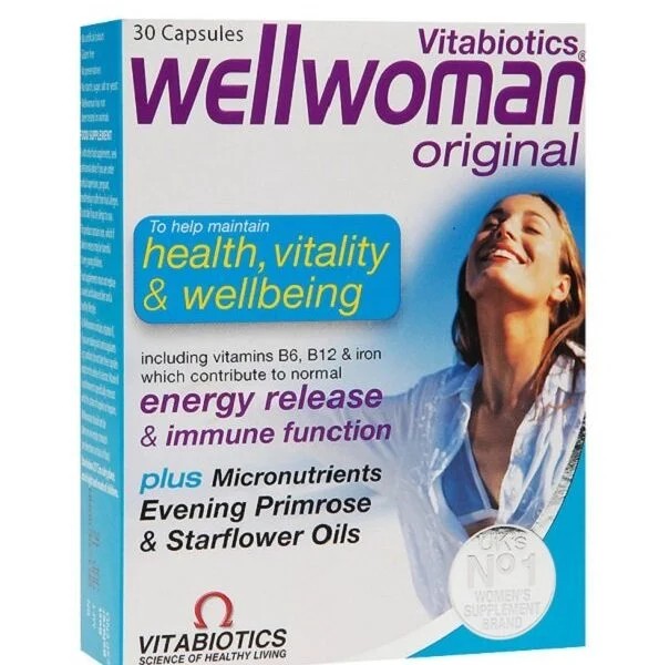 Vitabiotics Wellwoman 30 capsules